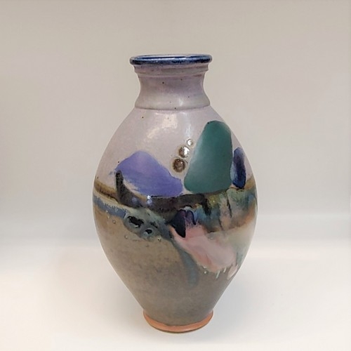 #220513 Floral Vase 10.5x5.5 $24 at Hunter Wolff Gallery